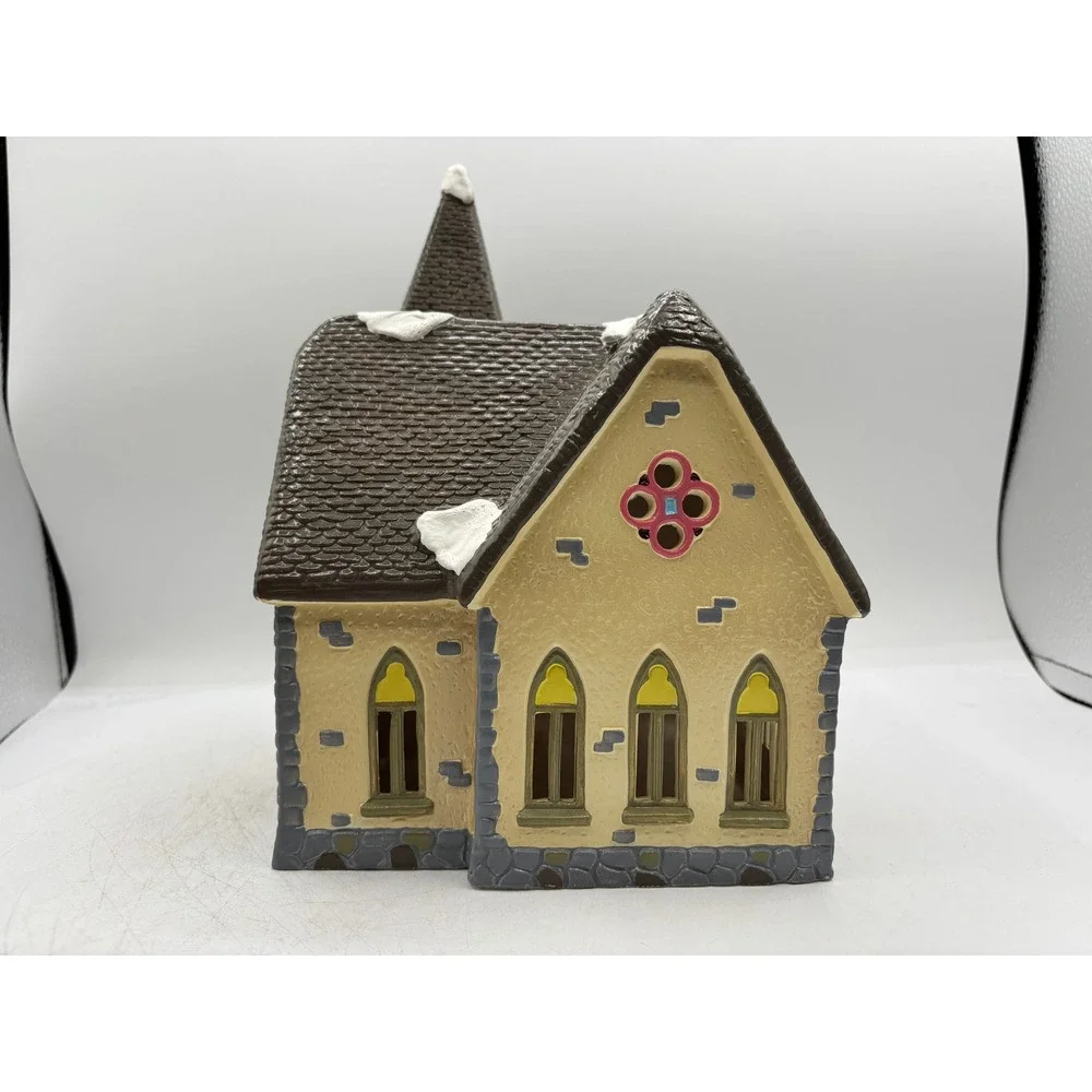 Department 56 1988 Vintage Original Snow Village Redeemer Church 5127-6 Retired